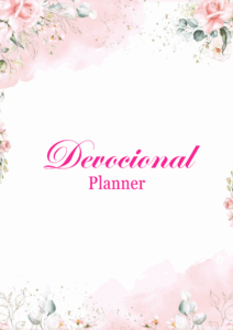 Cópia de planner devocional